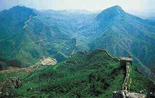 Ansicht der chin.Mauer