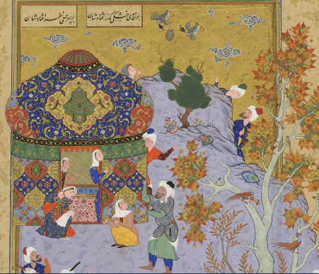 Look, Ma, no hands! From Lajla and Majnun